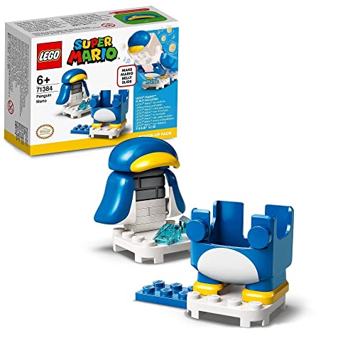 LEGO 71384 Super Mario Pack Potenciador: Mario Polar, Set de Expansión con Traje Interactivo