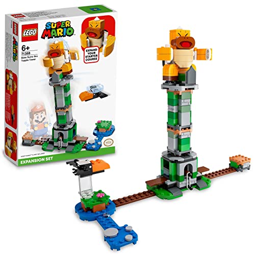 LEGO 71388 Super Mario Set de Expansión: Torre bamboleante del Hermano Sumo Jefe, Juguete de Construcción para Niños