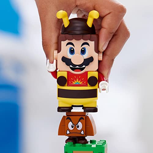 LEGO 71393 Super Mario Pack Potenciador: Mario Abeja, Disfraz para Super Mario de Juguete, para Niños a Partir de 6 años