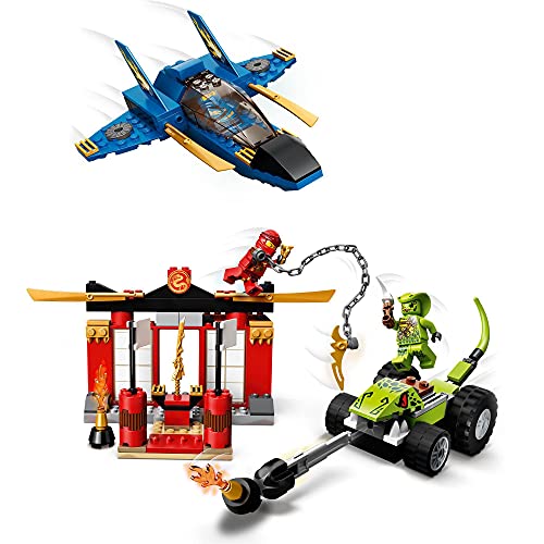 LEGO 71703 Ninjago Batalla en el Caza Supersónico Juguete de Construcción