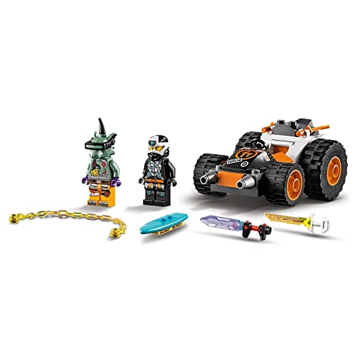 LEGO 71706 Ninjago Deportivo Sísmico de Cole Juguete de Construcción para Niños +4 años con 2 Mini Figuras