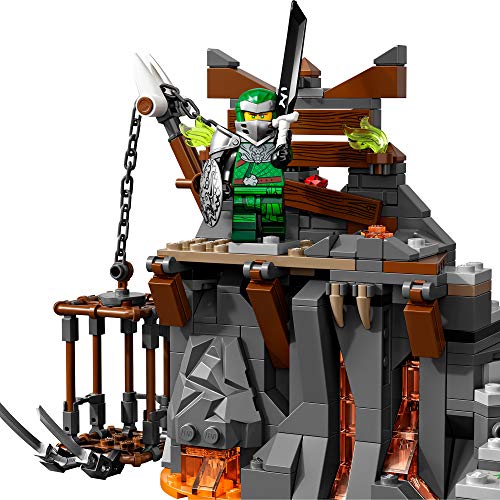 LEGO 71717 NINJAGO Viaje a las Mazmorras Calavera, Juguete de Construcción