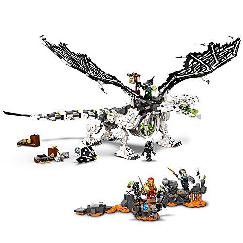 LEGO 71721 Ninjago Dragón del Brujo de los Muertos Juguete de Construcción