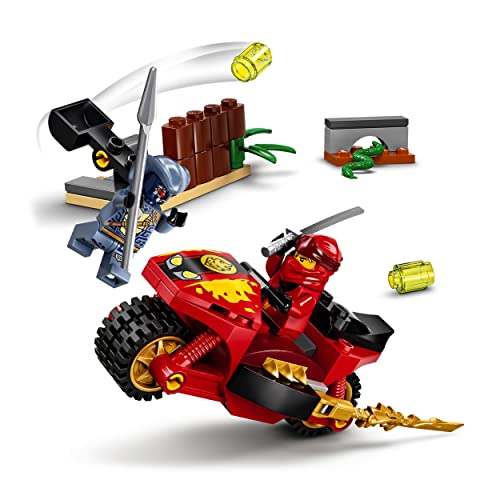 LEGO 71734 Ninjago Moto Acuchilladora de Kai, Juguete de Construcción con Mini Figura de Ninja para Niños 4 Años