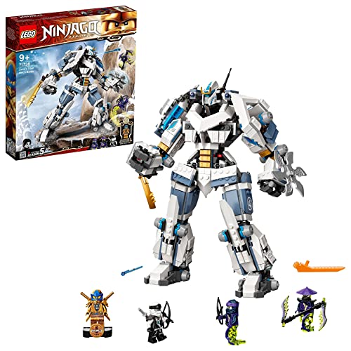 LEGO 71738 Ninjago Legacy 71738 Combate en el Titán Robot de Zane, Set de Construcción con Mini Figuras