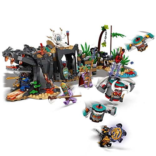 LEGO 71747 Ninjago Aldea de los Guardianes Juguete de construcción con Mini Figuras de Ninja Cole y más para Niños +8 años