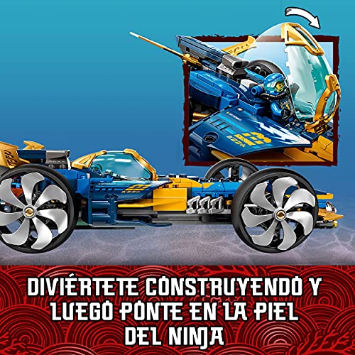 LEGO 71752 Ninjago Submarino Anfibio Ninja o Coche, Juguete de Construcción 2en1 para Niños +8 años con Mini Figuras