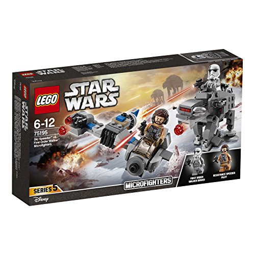 Lego 75195 Microfighters Speeder Esquiador Vs, Multicolor