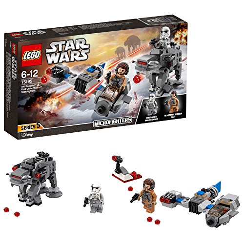 Lego 75195 Microfighters Speeder Esquiador Vs, Multicolor