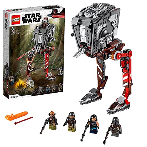 LEGO 75254 Star Wars Asaltador AT-ST, Juguete de Construcción para Niños a Partir de 8 años con 4 Mini Figuras y 4 Armas