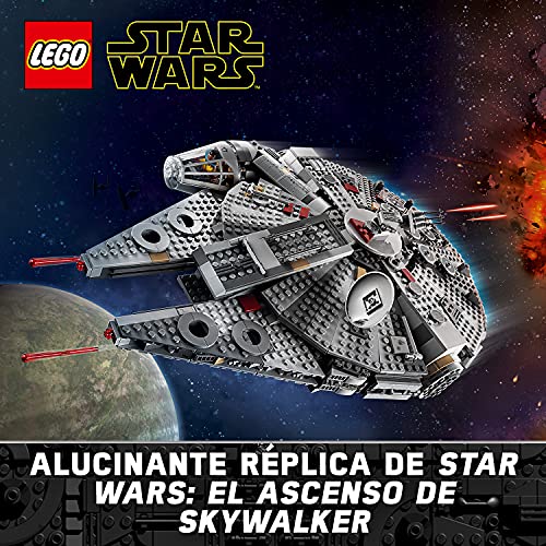 LEGO 75257 Star Wars Halcón Milenario Set de Construcción de Nave Espacial con Mini Figuras de Chewbacca, Lando, C-3PO, R2-D2