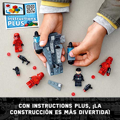 LEGO 75266 Star Wars Pack de Combate: Soldados Sith, Juguete de Construcción de Speeder del Soldado de Asalto con Mini Figuras