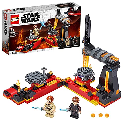 LEGO 75269 Star Wars Duelo en Mustafar Juguete de Construcción con Mini Figuras de Anakin Skywalker y OBI-WAN Kenobi