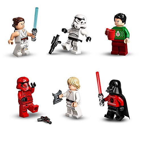 LEGO 75279 Star Wars Calendario de Adviento Navidad 2020, Miniset de Contrucción con Naves Estelares y Personajes Icónicos