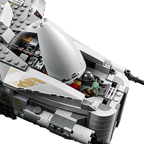 LEGO 75292 Star Wars The Mandalorian The Razor Crest Nave Espacial del Cazarrecompensas Juguete con Figurita del Niño