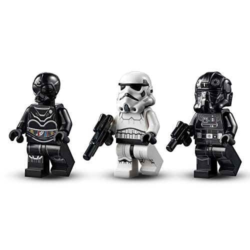 LEGO 75300 Star Wars Caza Tie Imperial Juguete de Construcción con Mini Figuras de Stormtrooper y Piloto de Saga Skywalker