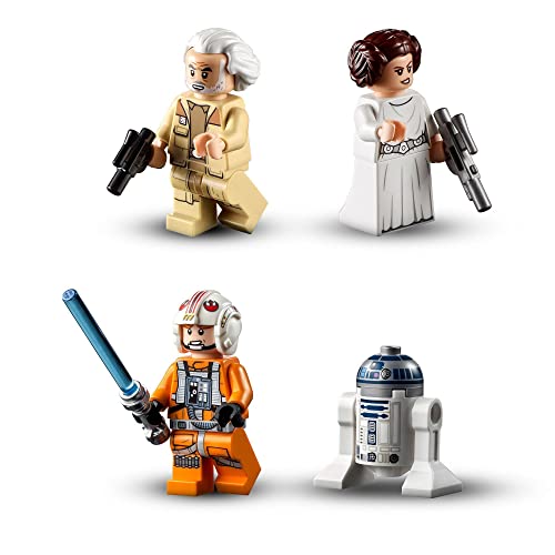 LEGO 75301 Star Wars Caza ala-X de Luke Skywalker Juguete de Construcción con Mini Figuras de Princesa Leia y R2-D2 Droide