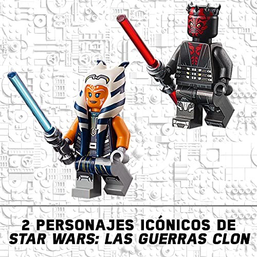 LEGO 75310 Star Wars Duel on Mandalore Building Toy for Boys and Girls Age 7 , Set with Darth Maul Minifigure and Lightsabers