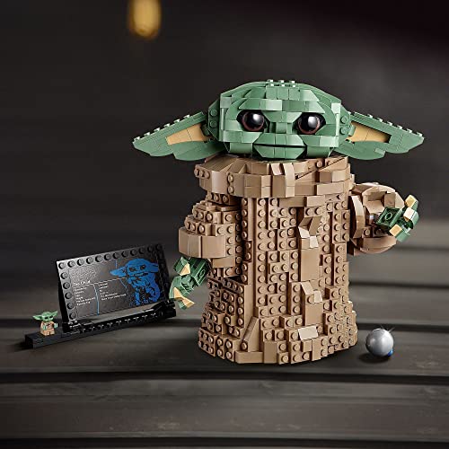 LEGO 75318 Star Wars El Niño The Mandalorian, Set de Construcción para Niños +10 años, Figura de Baby Yoda Coleccionable