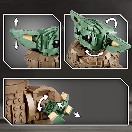 LEGO 75318 Star Wars El Niño The Mandalorian, Set de Construcción para Niños +10 años, Figura de Baby Yoda Coleccionable