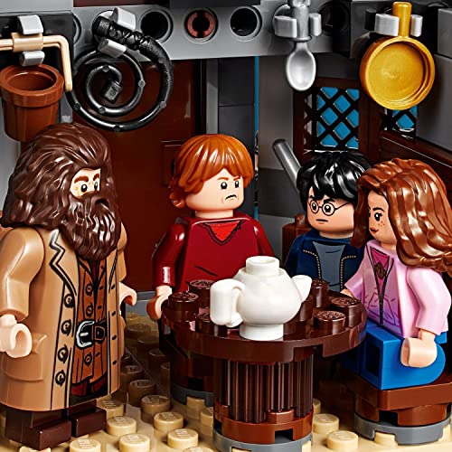 LEGO 75947 Harry Potter Cabaña de Hagrid Rescate de Buckbeak, Juguete de Construcción para Niños +8 años con Mini Figuras