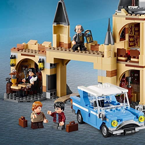 LEGO 75953 Harry Potter Sauce Boxeador de Hogwarts Juguete de Construcción con Ford Anglia, 6 Mini Figuras y Lechuza Hedwig