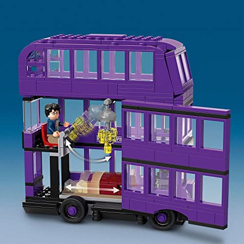 LEGO 75957 Harry Potter Autobús Noctámbulo, Juguete de Construcción del Mágico autobús de 3 Plantas con 3 Mini Figuras