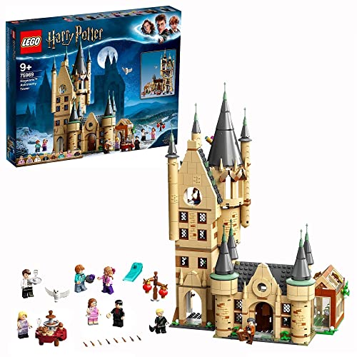 LEGO 75969 Harry Potter Torre de Astronomía de Hogwarts Juego de Construcción para Niños +9 Años con 8 Mini Figuras