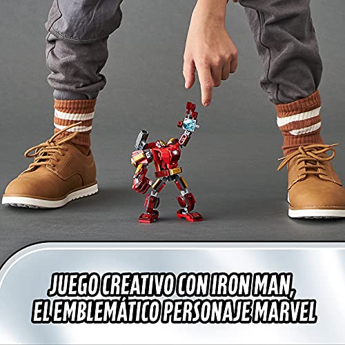 LEGO 76140 Super Heroes Armadura Robótica de Iron Man Juguete de Construcción