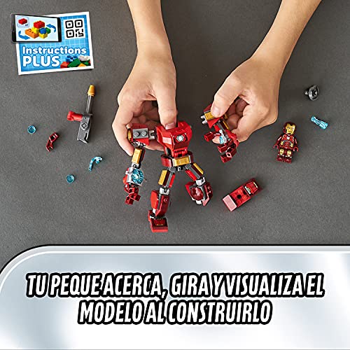 LEGO 76140 Super Heroes Armadura Robótica de Iron Man Juguete de Construcción