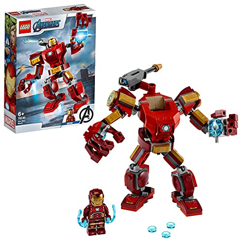 LEGO 76140 Super Heroes Armadura Robótica de Iron Man Juguete de Construcción