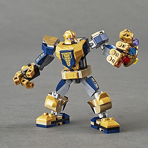 LEGO 76141 Super Heroes Armadura Robótica de Thanos Juguete de Construcción