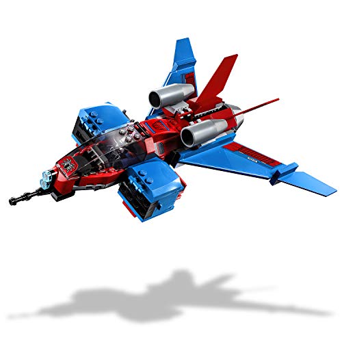 LEGO 76150 Super Heroes Jet Arácnido vs. Armadura Robótica de Venom Juguete de Construcción