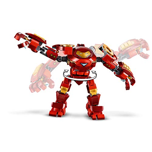 LEGO 76164 Marvel Los Vengadores Hulkbuster de Iron Man vs. Agente de A.I.M., Juguete de Construcción para Niños +8 años