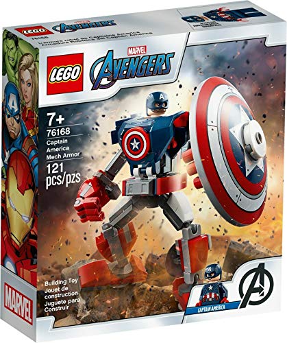 Lego 76168 Capitán América Mech Armour + 76169 Thor Mech Armour + 76171 Miles Morales Mech Armour