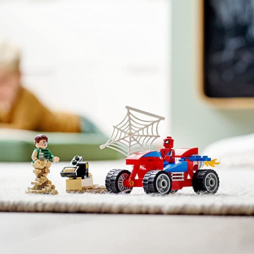 LEGO 76172 Spider-Man Batalla Final Entre Spider-Man y Sandman, Set de Construcción con Coches de Carrera para Niños a Partir de 4 Años