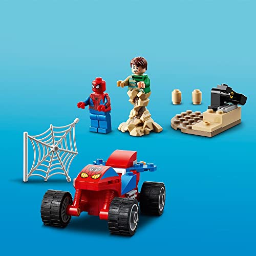 LEGO 76172 Spider-Man Batalla Final Entre Spider-Man y Sandman, Set de Construcción con Coches de Carrera para Niños a Partir de 4 Años