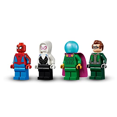 LEGO 76174 Super Heroes Marvel Spider-Man Monster Truck de Spider-Man vs. Mysterio con Figuras de Doctor Octopus y Spider-Gwen