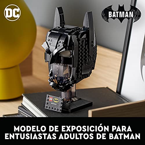 LEGO 76182 DC Capucha de Batman, Super Heroes Maqueta para Construir para Adultos, Set de Superhéroe Coleccionable