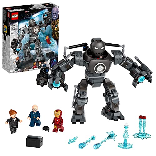 LEGO 76190 Marvel Iron Man: Caos de Iron Monger, Juguete de Construcción con Figuras de Acción de Superhéroes para Niños +9 años