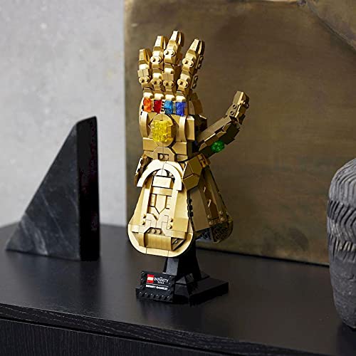 LEGO 76191 Marvel Guantelete del Infinito, Set de Construcción para Adultos del Guante de Thanos de los Vengadores