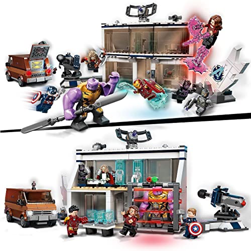 LEGO 76192 Marvel Vengadores: Batalla Final de Endgame, Juguete para Niños +8 Años con Mini Figuras de Superhéroes