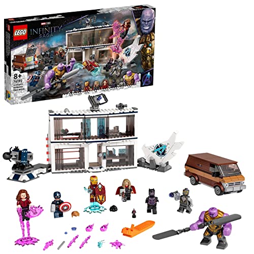 LEGO 76192 Marvel Vengadores: Batalla Final de Endgame, Juguete para Niños +8 Años con Mini Figuras de Superhéroes