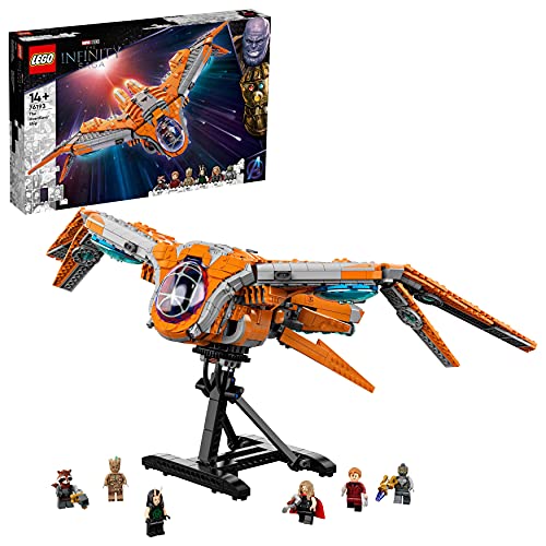 LEGO 76193 Marvel Nave de los Guardianes de la Galaxia, Juguete de Construcción de Vengadores con Mini Figuras de Superhéroes