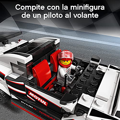 LEGO 76896 Speed Champions Nissan GT-R NISMO Juguete de Construcción de Icónico Coche de Carreras con Mini Figura