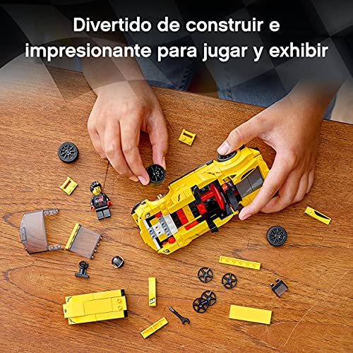 LEGO 76901 Speed Champions Toyota GR Supra, Coche Deportivo Coleccionable de Juguete para Construir para Niños +7 Años