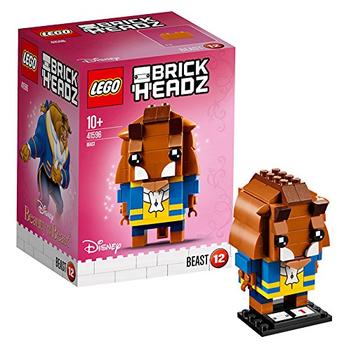 LEGO Brickheadz - Bestia, Juguete de Construcción, Figura Inspirada en la Pelicula de Disney (41596)