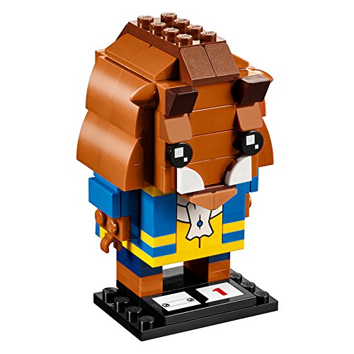 LEGO Brickheadz - Bestia, Juguete de Construcción, Figura Inspirada en la Pelicula de Disney (41596)