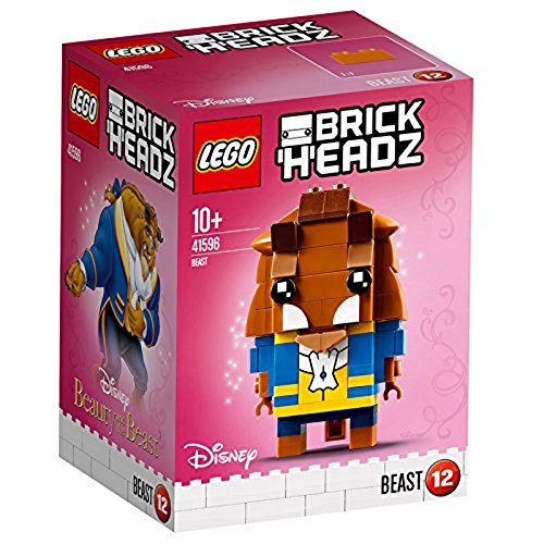 LEGO Brickheadz - Bestia, Juguete de Construcción, Figura Inspirada en la Pelicula de Disney (41596)