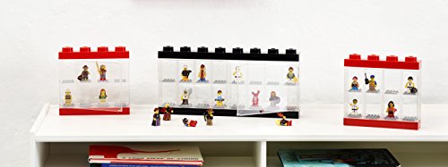 LEGO - Caja de almacenaje para minifiguras con diseño de ladrillo 8, color rojo (Room Copenhagen #40650001)